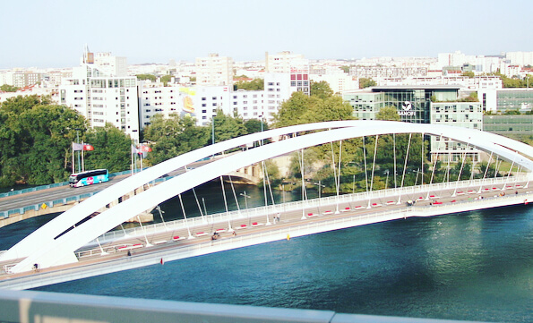 Bridge in Lyon, France