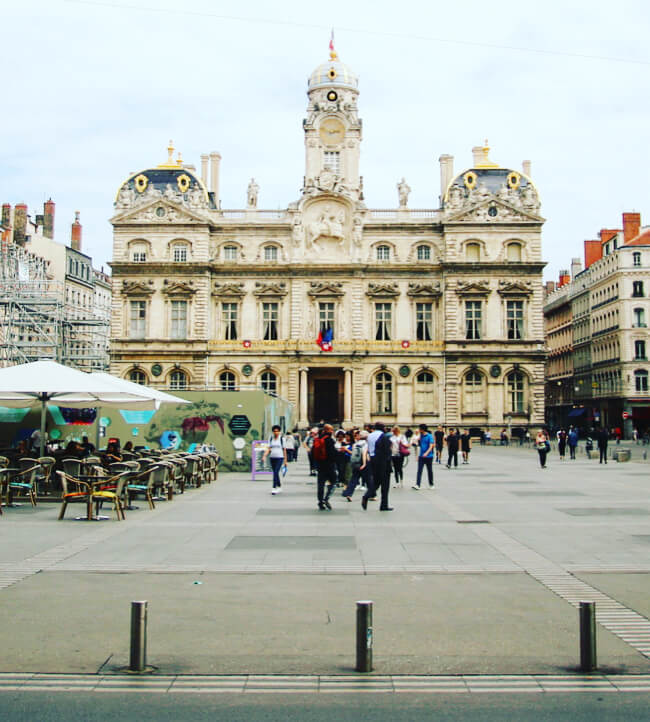 Plaza in Lyon